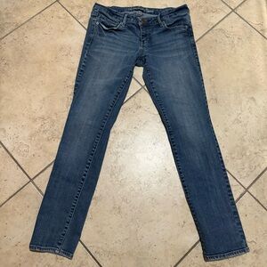 American Eagle Outfitters Dark Blue Skinny Jeans